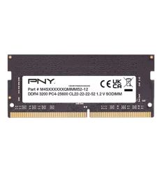 MEMORIA NOTEBOOK PNY 8GB DDR4 SODIMM 3200MHZ