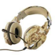 AURICULARES TRUST GXT 322D DESERT CAMUF PC/PS4