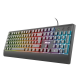 TECLADO TRUST ZIVA GAMING RAINBOW LED