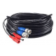 CABLE CCTV BNC + ALIM 18 MT