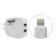 CARGADOR NISUTA 2P USB 2.4A IPHONE 1MT NSFU524UI