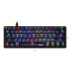 TECLADO MECANICO RGB DE 61 TECLAS NSKBGZ61