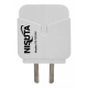 CARGADOR NISUTA 2P USB 2.4AM MICRO USB 1MT NSFU524UM