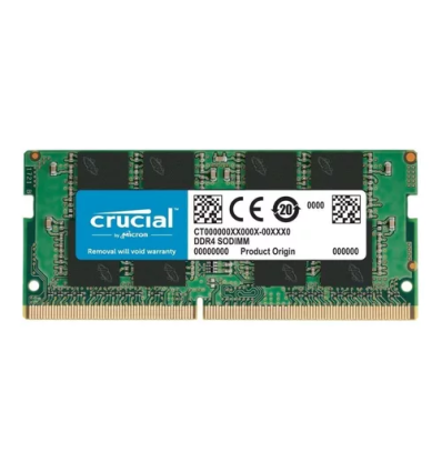 MEMORIA NOTEBOOK DDR4 CRUCIAL SODIMM 8GB 2666MHZ