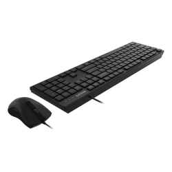 COMBO PHILIPS TECLADO + MOUSE C201 WIRED 1000DPI