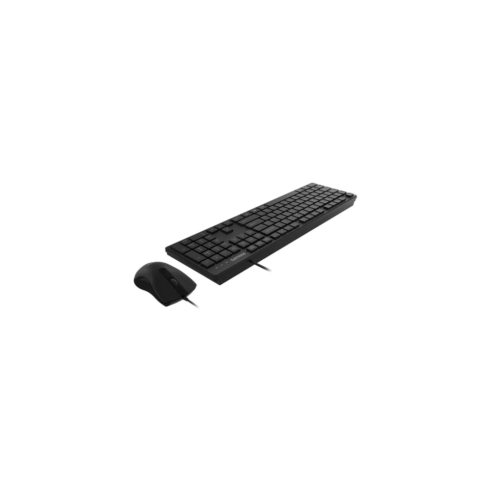 COMBO PHILIPS TECLADO + MOUSE C201 WIRED 1000DPI