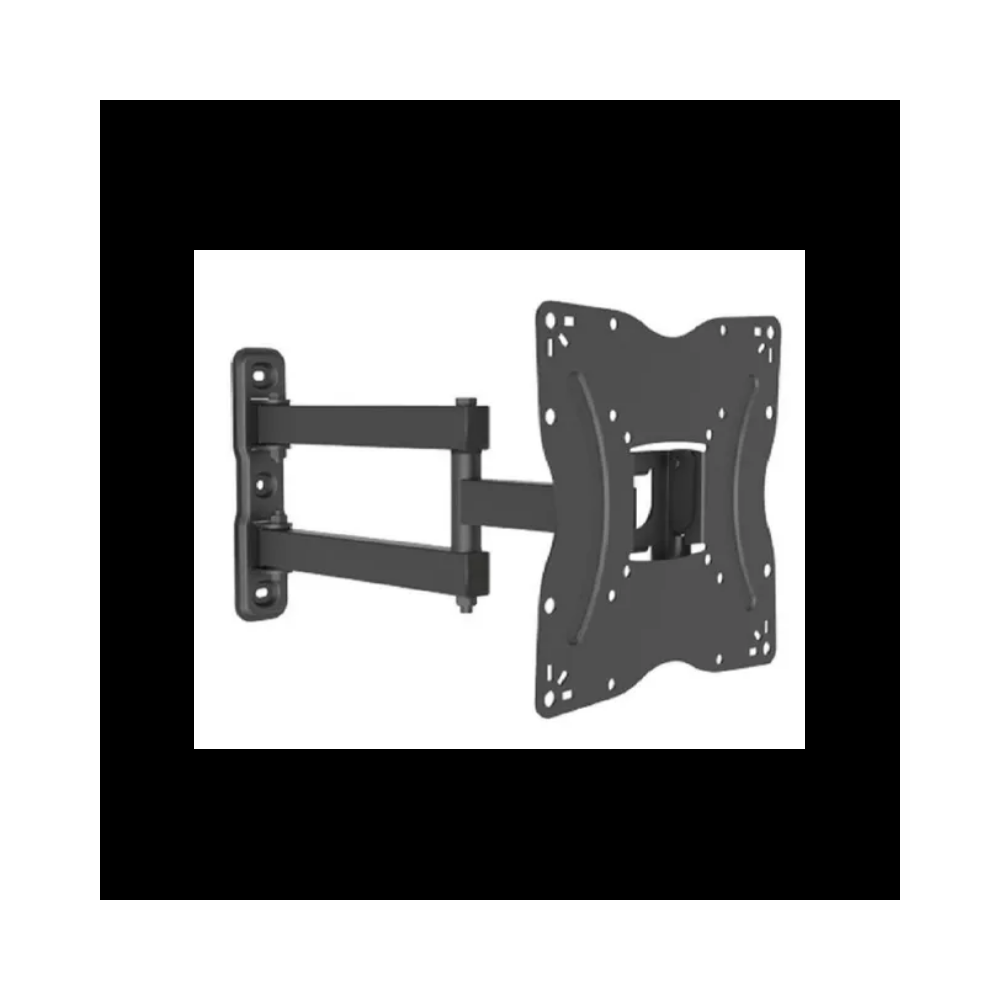 SOPORTE P/TV NETMAK DE 17" A 42" HASTA 30KG C/DOBLE BRAZO MOVIL NM-ST14