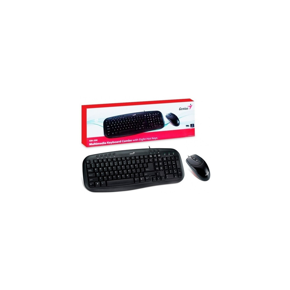 COMBO GENIUS TEC MOUSE SMART KM-200 USB