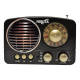 RADIO AM/FM VINTAGE MP3/BT AUX NSRV14