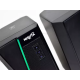 PARLANTE 2.0 USB Y BT P/PC RGB NSPAU10B