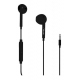 AURICULARES IN EAR NETMAK URBAN STYLE 3.5MM NEGRO