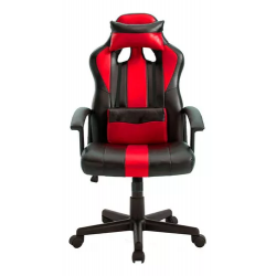 SILLON GAMER GADNIC ROJA-NEGRA 180 C/ALMOHADILLAS