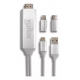 CABLE CONVERSOR MHL 3 EN 1 A HDMI NSCOMHL31