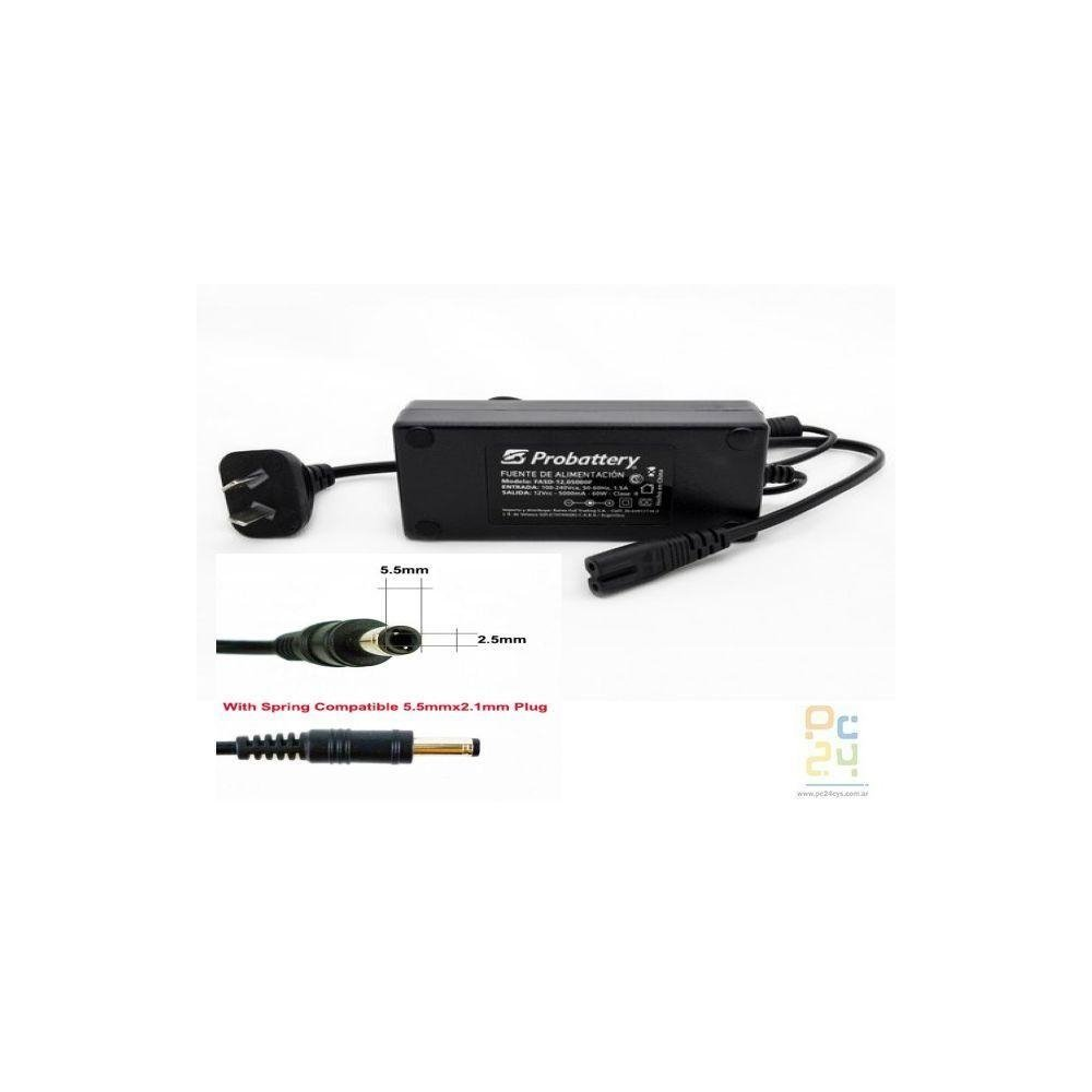 CARGADOR NOTEBOOK PROBATTERY 19V 2.1A 40W ASUS