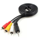 CABLE PLUG 3.5ST / 3 PLUG RCA