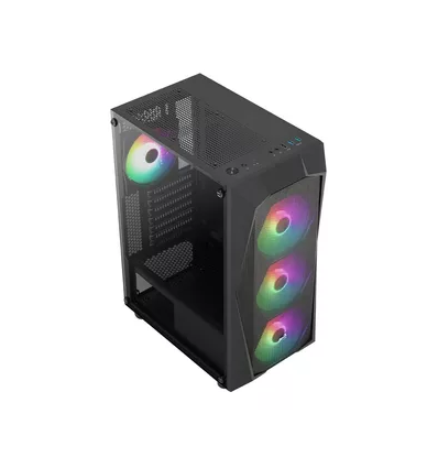 GABINETE SIN KIT EUK4-206 SIL/BLACK/ CARD RAIDER