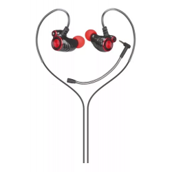 AURICULAR HP IN EAR CON MICROFONO CONTROL DE VOL DHE-7002 3.5MM