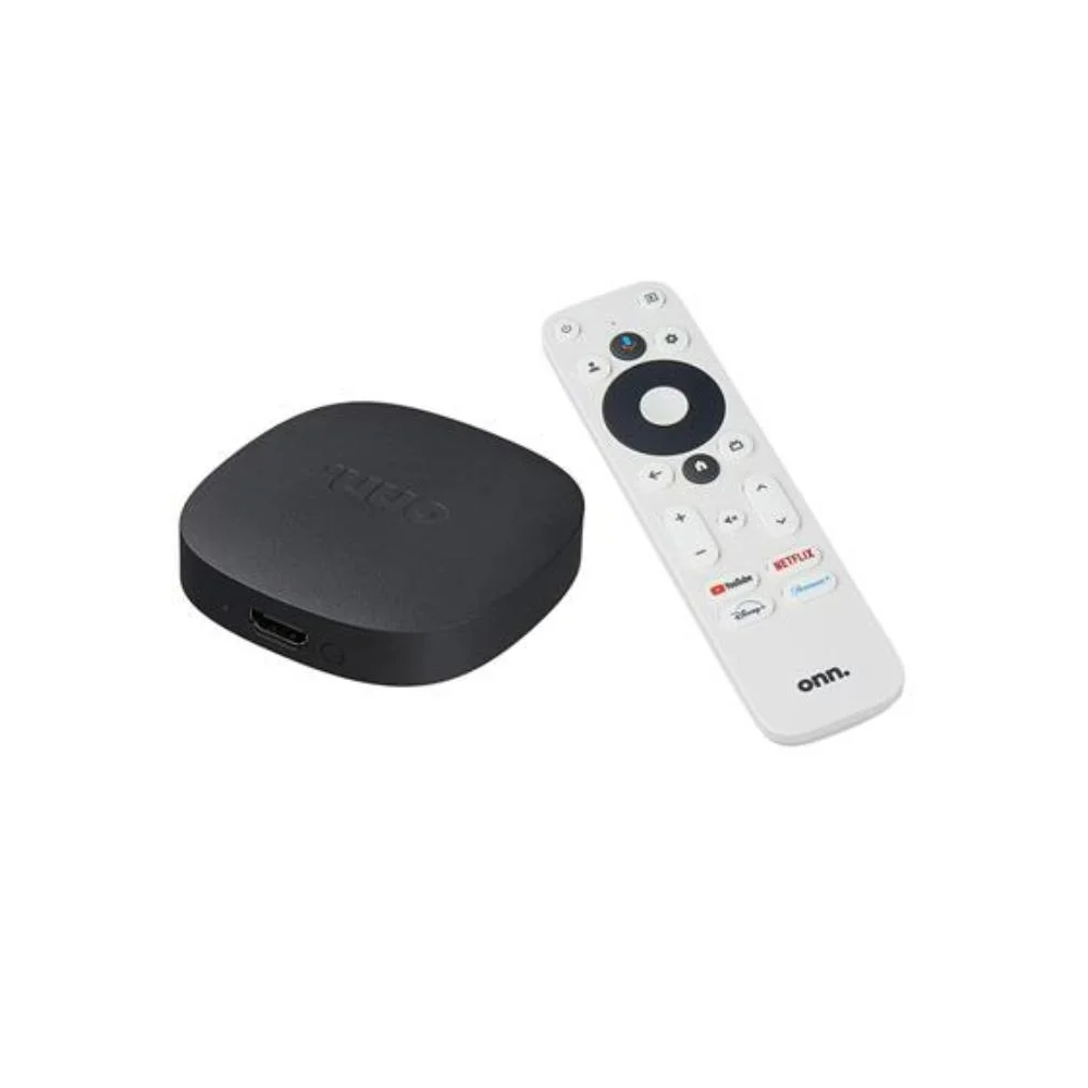 TV BOX ONN GOOGLE AND TV 4K UHD C/CARGADOR