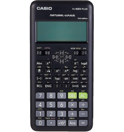 CALCULADORA CASIO FX 82ES PLUS BK