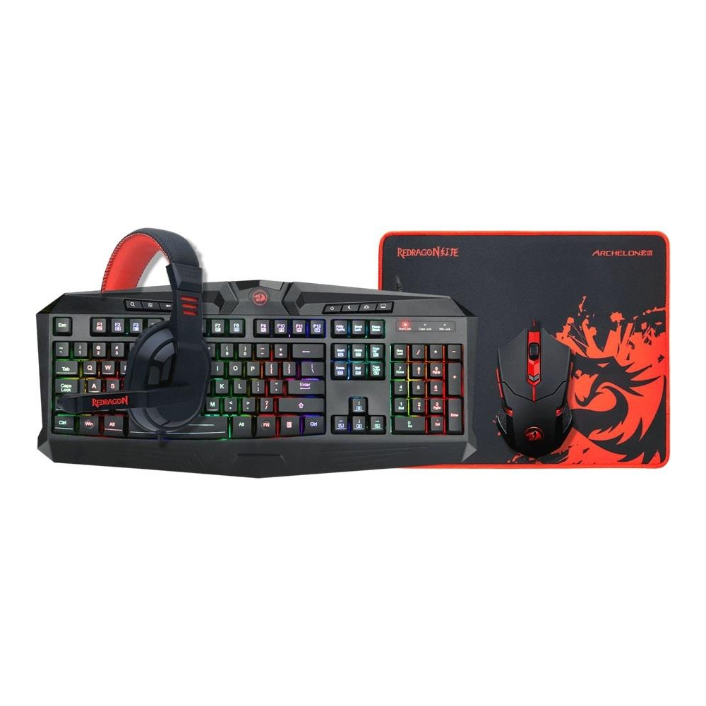COMBO GAMER REDRAGON K503 RGB S101 4 EN 1