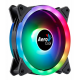 COOLER FAN AEROCCOL DUO 12MM RGB