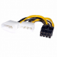 ADAPTADOR 8 PINES A 2 MOLEX PARA MOTHER