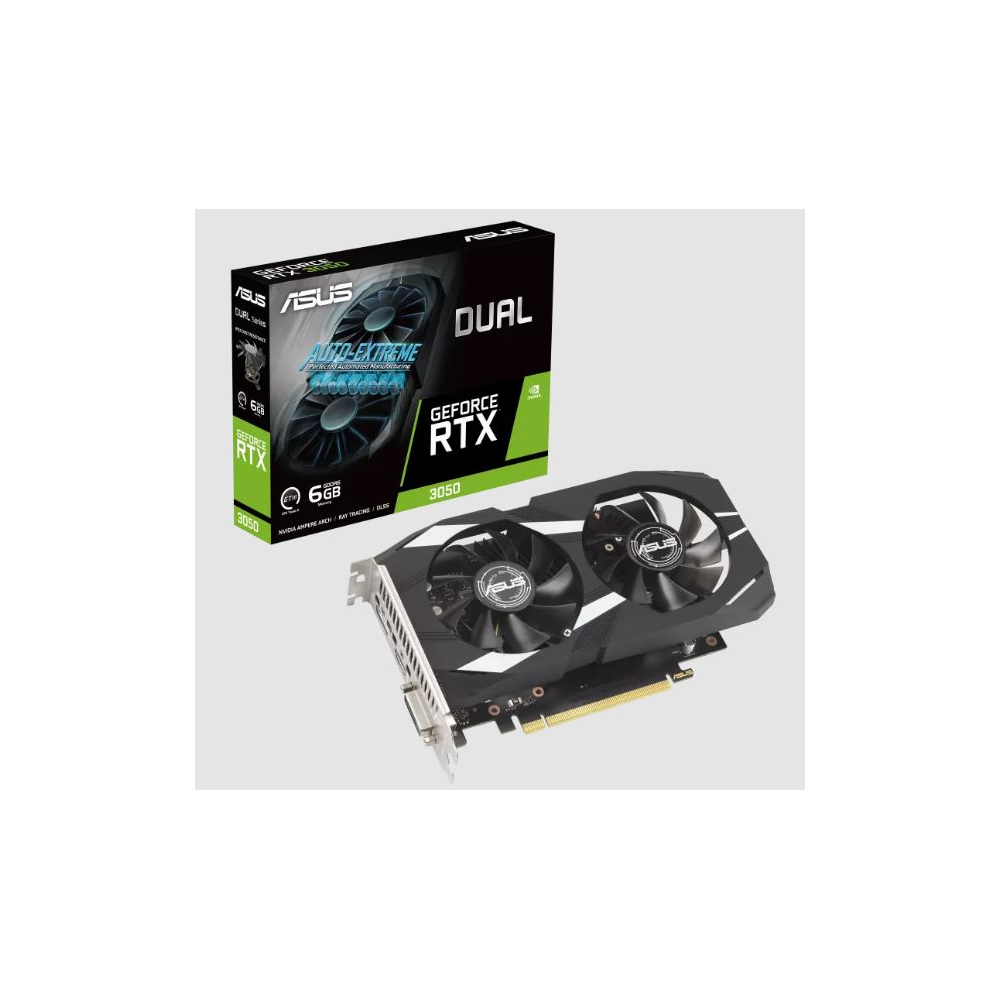 VGA ASUS NVIDIA GDDR6 RTX 3050 DUAL 6GB