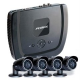 CAM CCTV KIT PCBOX DVR 4 CANALES 4 CAM HD 1TB