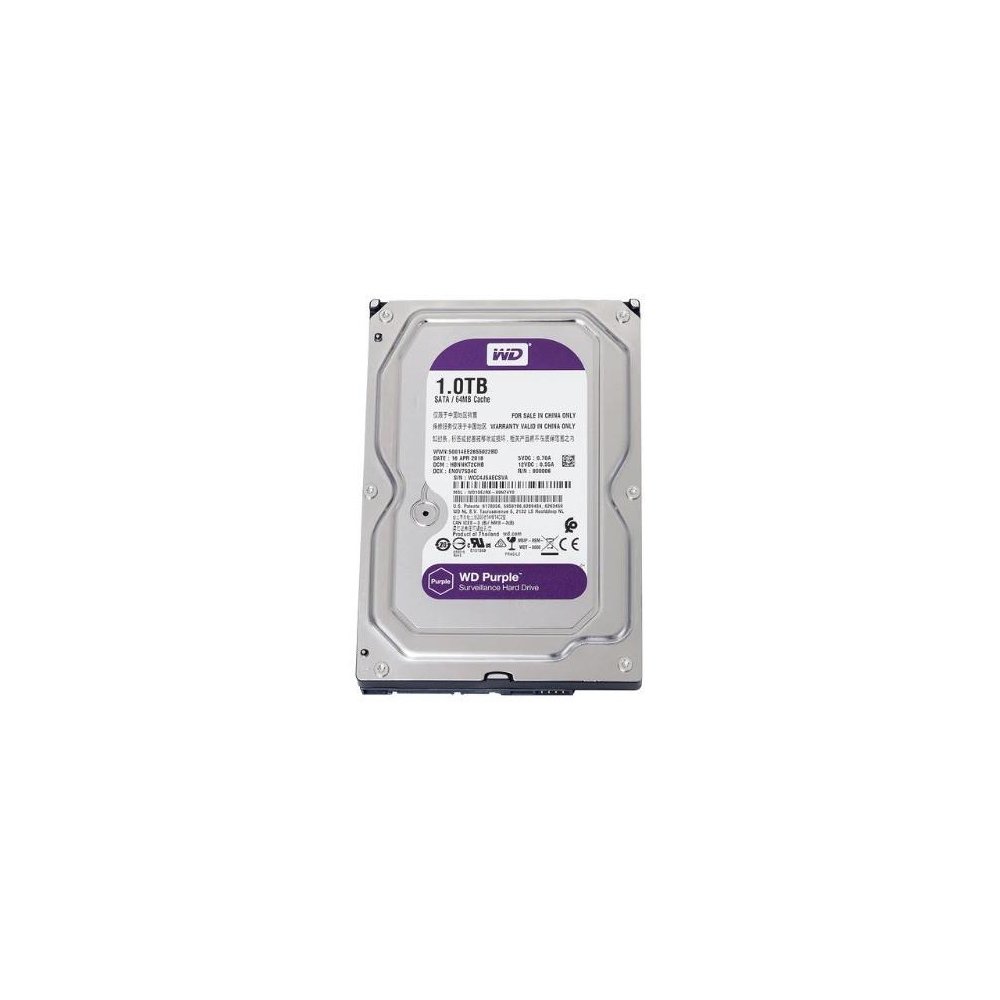 HD SATA 1TB WD PURPLE 6GBA CCTV