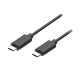 CABLE USB-C A USB-C Macho/Macho 1MTR NM-C57