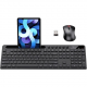 COMBO TECLADO+MOUSE MARVO WIRELESS KC411W PHONE HOLDER