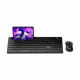 COMBO TECLADO+MOUSE MARVO WIRELESS KC411W PHONE HOLDER