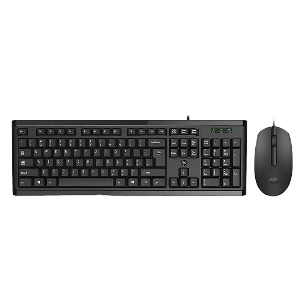 COMBO HP TECLADO+MOUSE KM10 USB LED