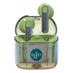 AURICULAR STROMBERG BT TWS C/CARGADOR PRISM VERDE