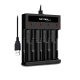 CARGADOR DE PILAS NETMAK USB 4 PILAS AA-AAA NM-CH5