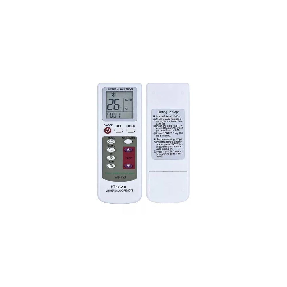CONTROL REMOTO AIRE ACOND KT-100A CR1