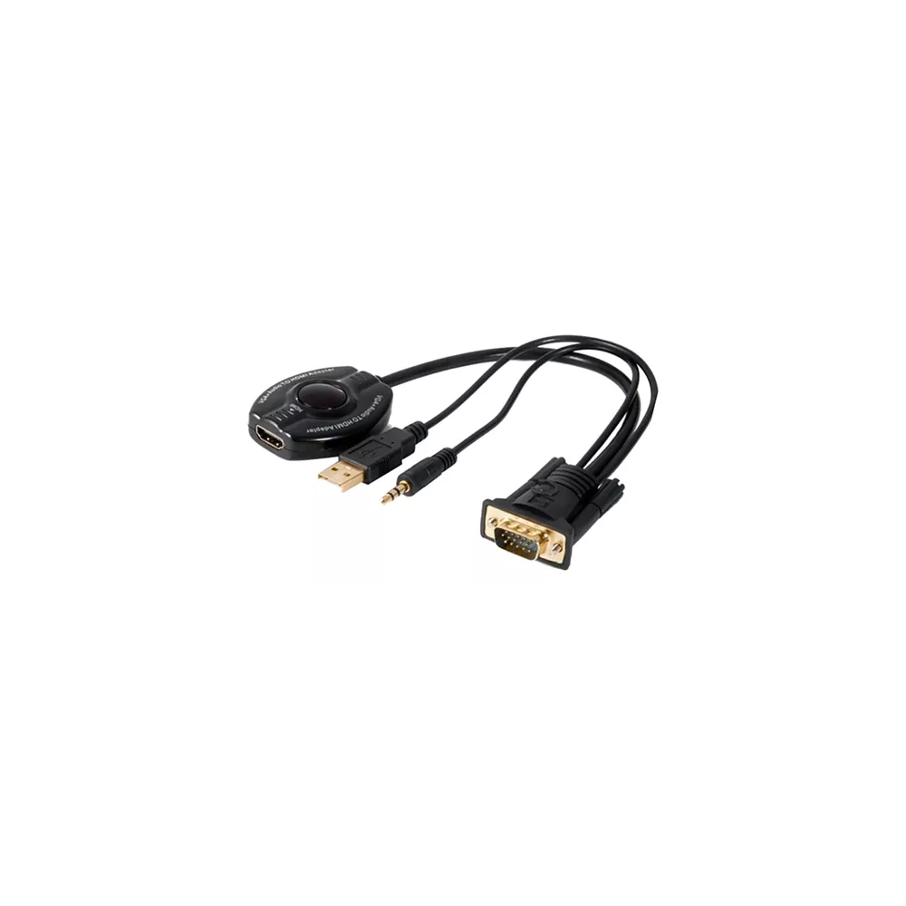 CABLE VGA Macho A AUDIO + USB Macho + HDMI Hembra NM-C63