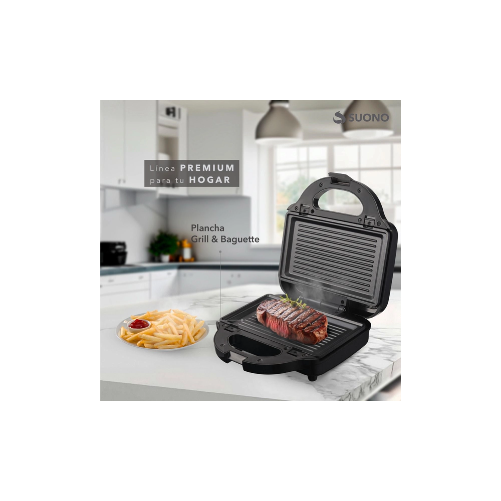 SANDWICHERA SUONO 3 EN 1 750W HOG0162