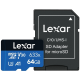MEMORIA FLASH 64GB LEXAR 633X MICRO SD C10