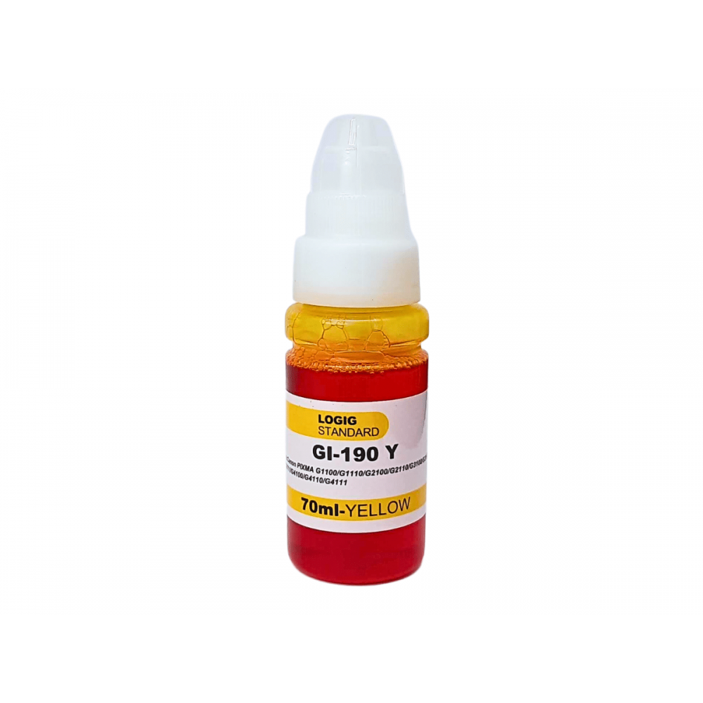 TINTA ALTERNATIVA CANON GI 190 YELLOW