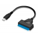 ADAPTADOR TIPO C A SATA NM-SATA4