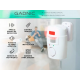 ALARMA GADNIC DOMICILIO INALAMBRICA C/SENSOR MOV
