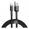 CABLE BASEUS USB A LIGHTNING 2.4A 1 M