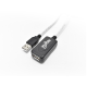 CABLE EXTENSION USB 2.0 AMPLIFICADO 5MTR NSCAEXUSCH