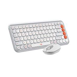 COMBO LOGITECH INALAMBRICO POP ICON BLANCO