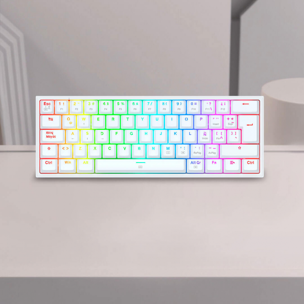 COMBO REDRAGON S143 2 EN 1 WHITE