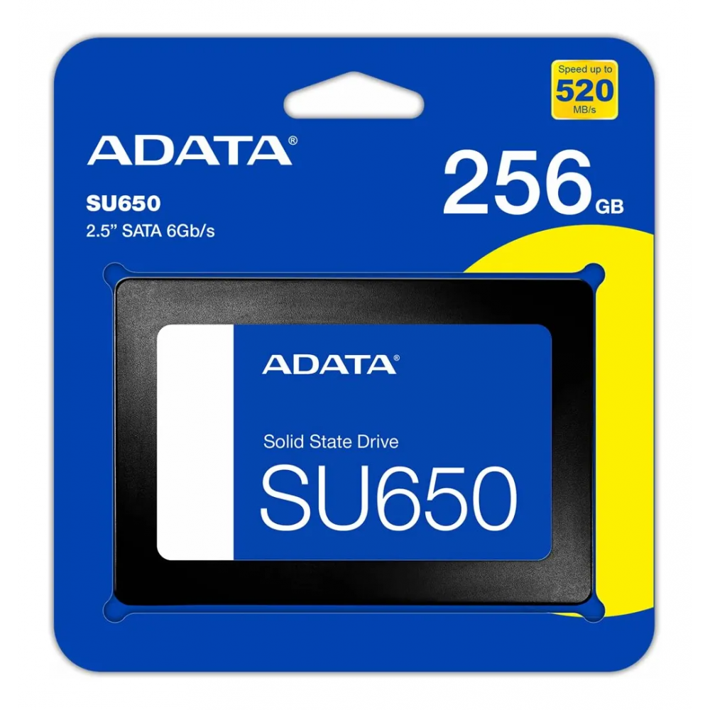 HD SSD SATA 256GB ADATA SU650 2.5