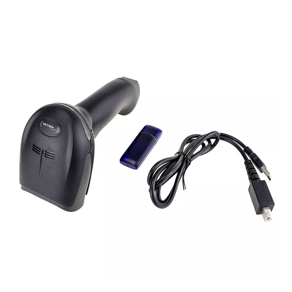 LECTOR COD BARRA INALAMBRICO 1D USB NM-LC502