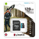 MEM FLASH 128GB KINGSTON V30 CANVAS GO PLUS C10