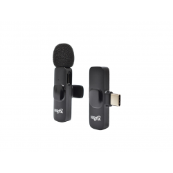MICROFONO CORBATERO INALAMB 2.4GHZ NSMICW1 USB-C